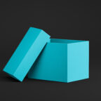 Coloursource® 350 GSM - Turquoise - CLN323-350 - CLN323 COLOURSOURCE BOX RENDER