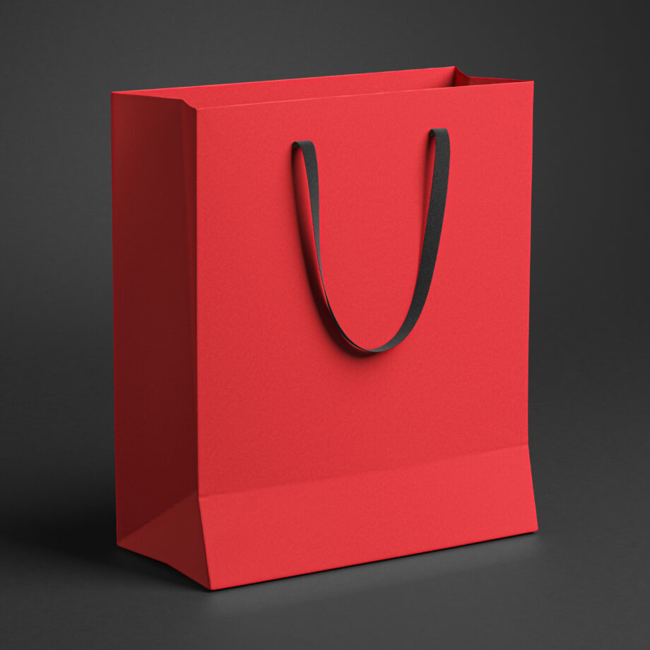 Coloursource® 270 GSM - Bright Red - CLN347-270 - CLN347 COLOURSOURCE BAG RENDER