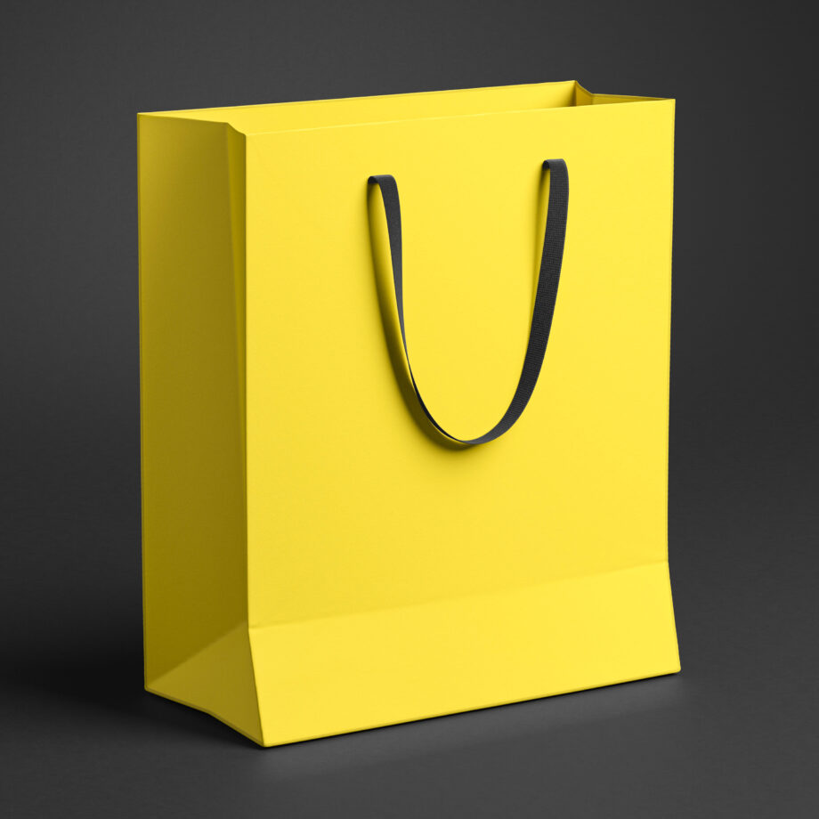 Coloursource® 270 GSM - Bright Yellow - CLN350-270 - CLN350 COLOURSOURCE BAG RENDER